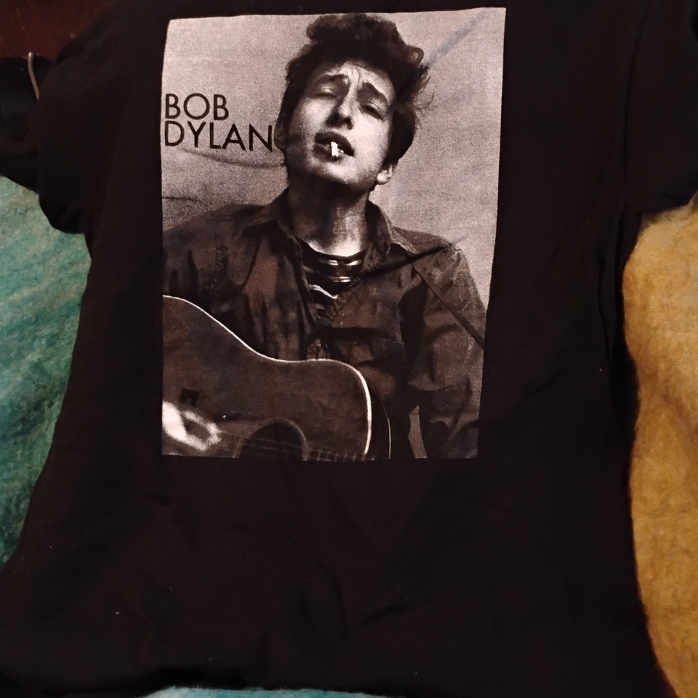 Black Bob Dylan Graphic Tee